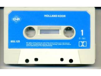 Cassettebandjes Holland Koor zingt 13 nrs cassette 1981 ZGAN
