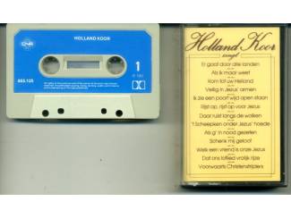 Holland Koor zingt 13 nrs cassette 1981 ZGAN