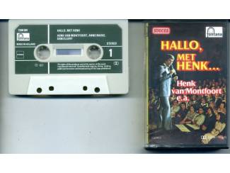 Cassettebandjes Hallo met Henk Henk van Montfoort e.a. 12 nrs cassette ZGAN