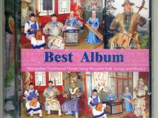 CD D. Gantulga Best Album Mongolia Voices Of the Steppe NIEUW