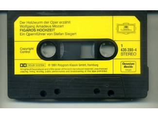 Cassettebandjes Der Holzwurm der Oper erzählt W.A. Mozart Figaros Hochzeit Junio