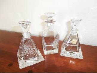 Glas en Kristal Kristalglas Parfum Karafjes Toscana Roccia Cristallo 5x