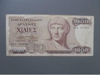 Bankbiljetten Griekenland Drachmen 1978 -1987 -1996