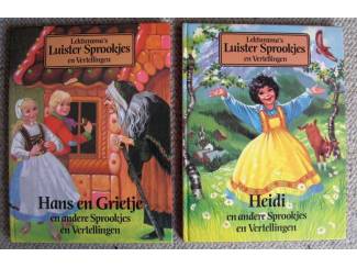 Kinderboeken 7x Lekturama's luister sprookjes en vertellingen €2,00 p/s