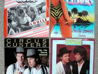 Grammofoon / Vinyl Circus Custers 4 vinyl singles €3 per stuk 4 voor €10 ZGAN