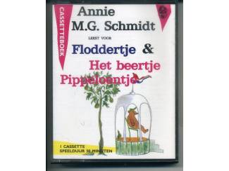 Cassettebandjes Annie M.G. Schmidt Floddertje & Het Beertje Pippeloentje ZG