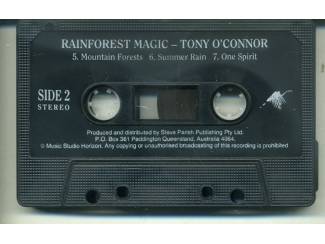 Cassettebandjes Tony O'Conner Rainforest Magic 7 nrs New Age ZGAN
