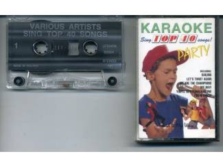 Karaoke - sing top 40 songs! Party 16 nrs cassette 1992 ZGAN
