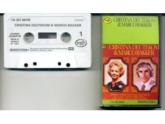 Cassettebandjes Cristina Deutekom & Marco Bakker 12 nrs cassette 1980 ZGAN