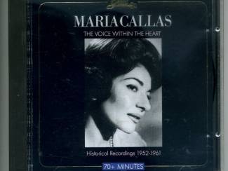 CD Maria Callas The Voice Within The Heart 16 nrs cd 1988 ZGAN