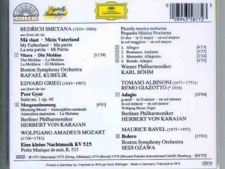 CD Ravel Bolero, Mozart Eine Kleine Nachtmusik, Smetana Moldau