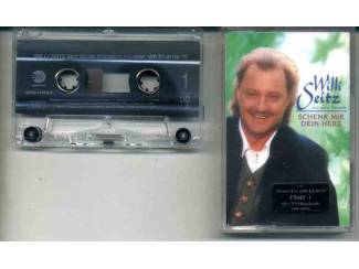 Cassettebandjes Willi Seitz Schenk Mir Dein Herz 12 nrs cassette 1995 ZGAN