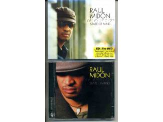 CD/DVD combinaties  Raul Midón ‎State Of Mind cd 14 nrs dvd 5 nrs 2006 ZGAN