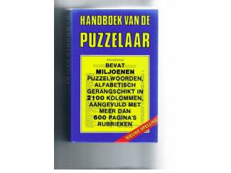 Woordenboeken Handboek van de puzzelaar &ndash; H.C. van den Welberg