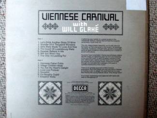 Grammofoon / Vinyl Will Glahé – Viennese Carnival Phase 4 Stereo 14 nrs LP 1977