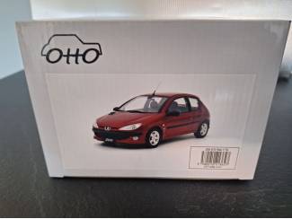 Auto's Peugeot 206 S16 1999 Schaal 1:18