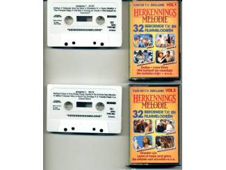 Herkenningsmelodie 1 & 2 32 nrs 2 cassettes 1982 ZGAN