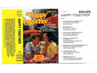 Cassettebandjes Happy Together Diverse artiesten 18 nrs cassette 1981 ZGAN