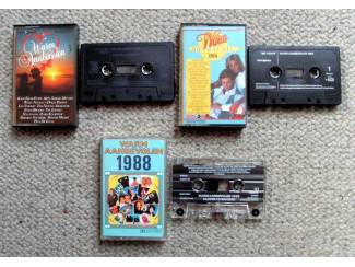 Cassettebandjes Warm Aanbevolen 3 verschillende cassettes €2,50 p/s 3 €6 ZG