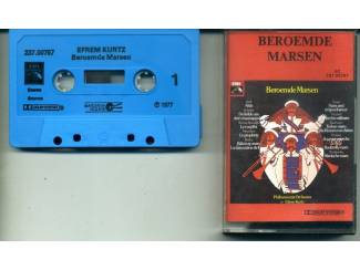 Cassettebandjes Beroemde Marsen o.l.v. Efrem Kurtz 11 nrs cassette 1977 ZGAN