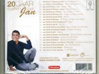 CD Jan Smit 20 Jaar duetten met Jan 20 nrs cd 2016 NIEUW SEALD