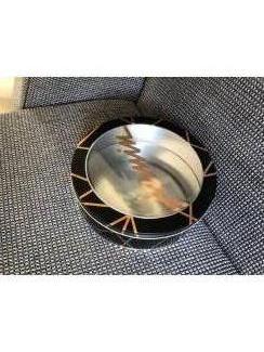 Blikken Koektrommels rond koek trommel diverse opdrukken 4 stuks