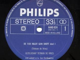 Grammofoon / Vinyl Selskip Tetman de Vries De tiid hâldt gjin skoft LP ZGAN