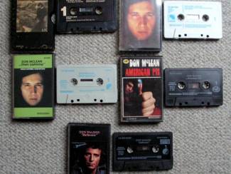 Cassettebandjes Don McLean 5 verschillend cassettes €2,50 p/s 5 voor €10 ZGAN