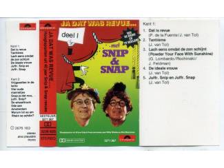 Cassettebandjes Snip & Snap Ja dat was revue hoogtepunten 2 cassettes ZGAN
