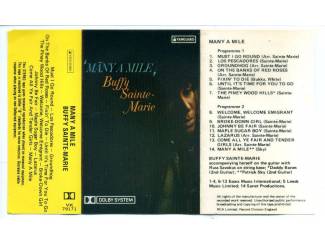 Cassettebandjes Buffy Sainte-Marie Many A Mile 14 nrs cassette 1972 ZGAN