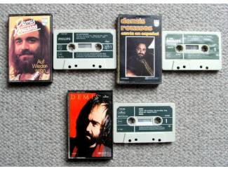Demis Roussos 3 cassettes €3,50 per stuk 3 voor €9 ZGAN