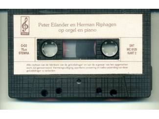Cassettebandjes Peter Eilander en Herman Riphagen – Quatre-Mains 13 nrs cassett