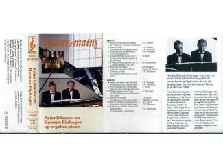 Cassettebandjes Peter Eilander en Herman Riphagen – Quatre-Mains 13 nrs cassett