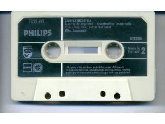 Cassettebandjes Wim Sonneveld Confèrences-1 cassette 1974 8 nrs als NIEUW