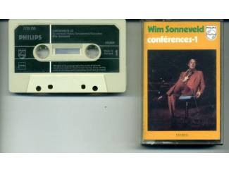 Wim Sonneveld Confèrences-1 cassette 1974 8 nrs als NIEUW