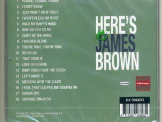 CD James Brown - Here's James Brown (cd 2012 NIEUW in verpakking)  