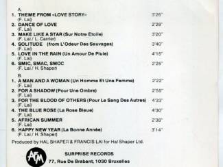 Cassettebandjes Francis Lai – The Man And His Music 12 nrs cassette ZGAN  Label