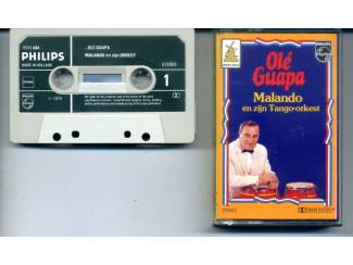 Malando en zijn Tango orkest Olé Guapa 12 nrs cassette ZGAN