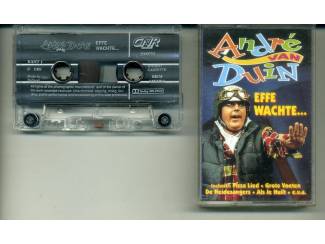 Cassettebandjes André van Duin – Effe wachte… 18 nrs cassette 1993 ZGAN