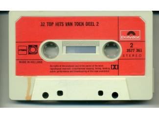 Cassettebandjes 32 Top Hits Van Toen Deel 2 cassette ZGAN