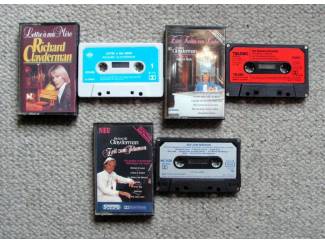 Richard Clayderman 3 cassettes €3 per stuk 3 voor €7,50 ZGAN