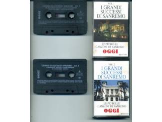 I Grandi Successi Di Sanremo Vol. 1 & 2 16 nrs cassette ZGAN