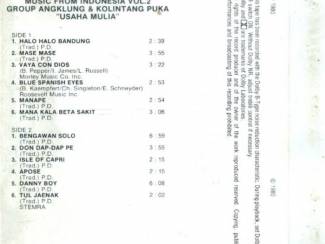 Cassettebandjes Group Angklung & Kolintang Puka "Usaha Mulia" – Angklung & K
