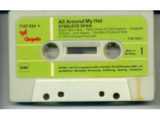 Cassettebandjes Steeleye Span - All Around My Hat cassette 1975 9 nrs ZGAN