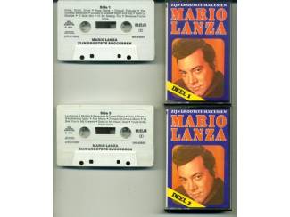 Mario Lanza zijn grootste successen 40 nrs 2 cassettes ZGAN