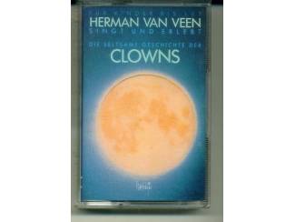 Cassettebandjes Herman van Veen – Clowns Singt Und Erlebt Die Seltsame Gesch