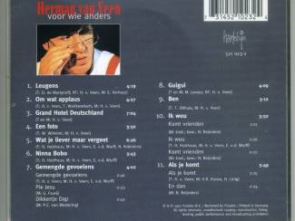 CD Herman van Veen Voor wie anders 11 nummers cd 1993 ZGAN
