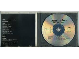 CD Herman van Veen Voor wie anders 11 nummers cd 1993 ZGAN