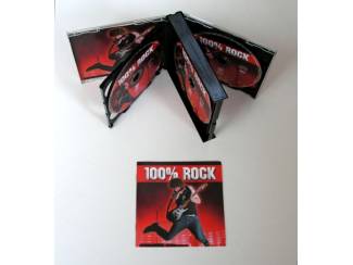 CD 100% Rock diverse artiesten 90 nrs 6 CD’s 2007 ZGAN