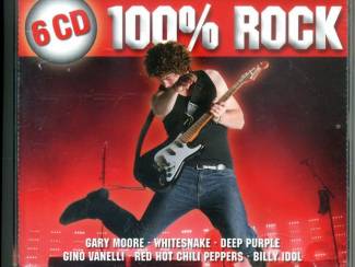 CD 100% Rock diverse artiesten 90 nrs 6 CD’s 2007 ZGAN